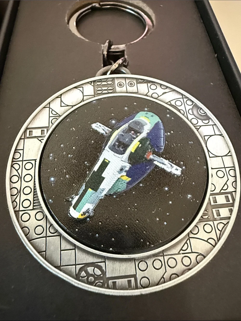 LEGO Star Wars Black & Silver Themed Keychain